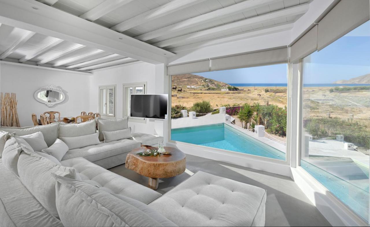 Mykonos Dream Villas Ftelia  Exteriör bild