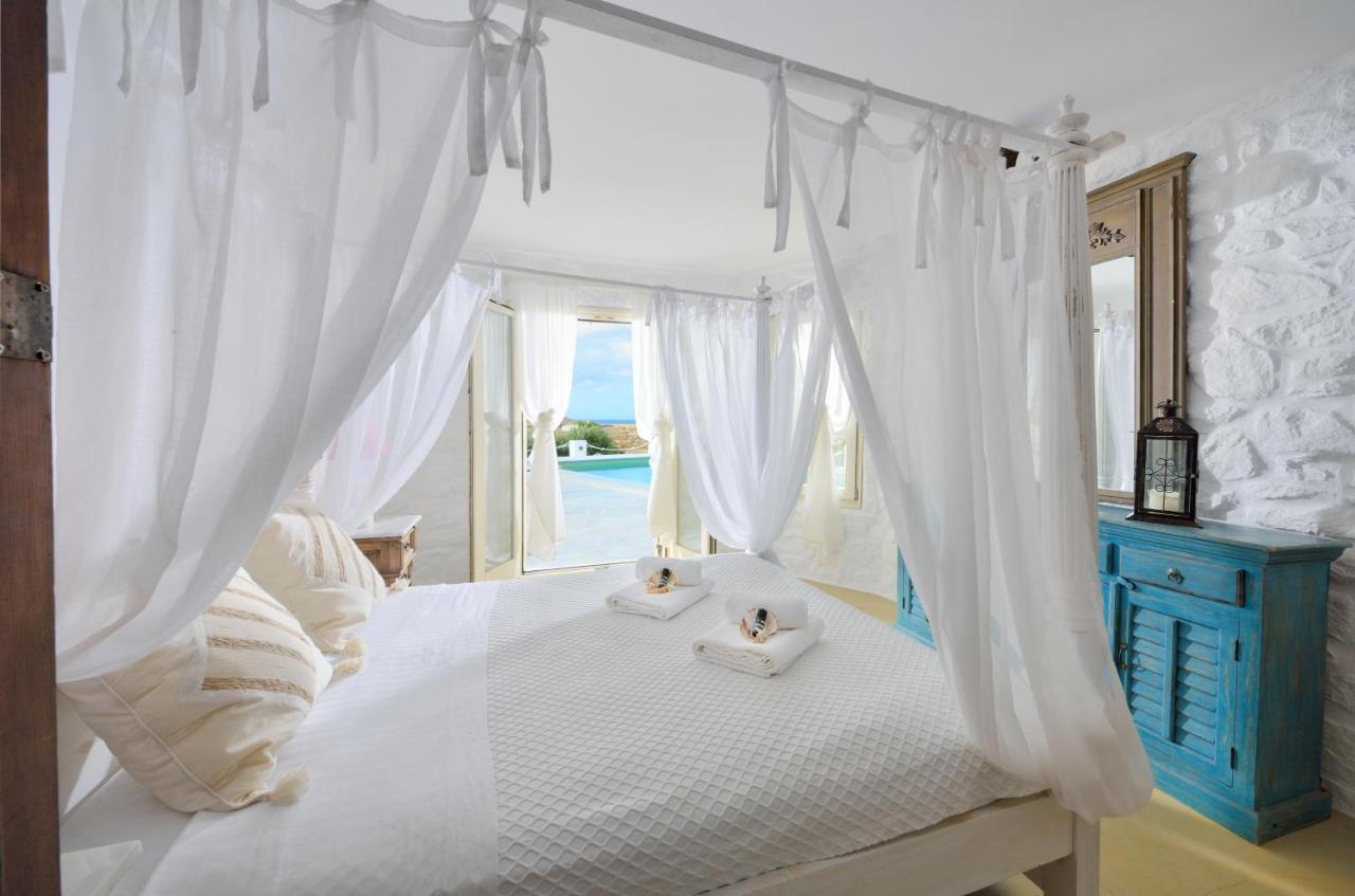 Mykonos Dream Villas Ftelia  Exteriör bild