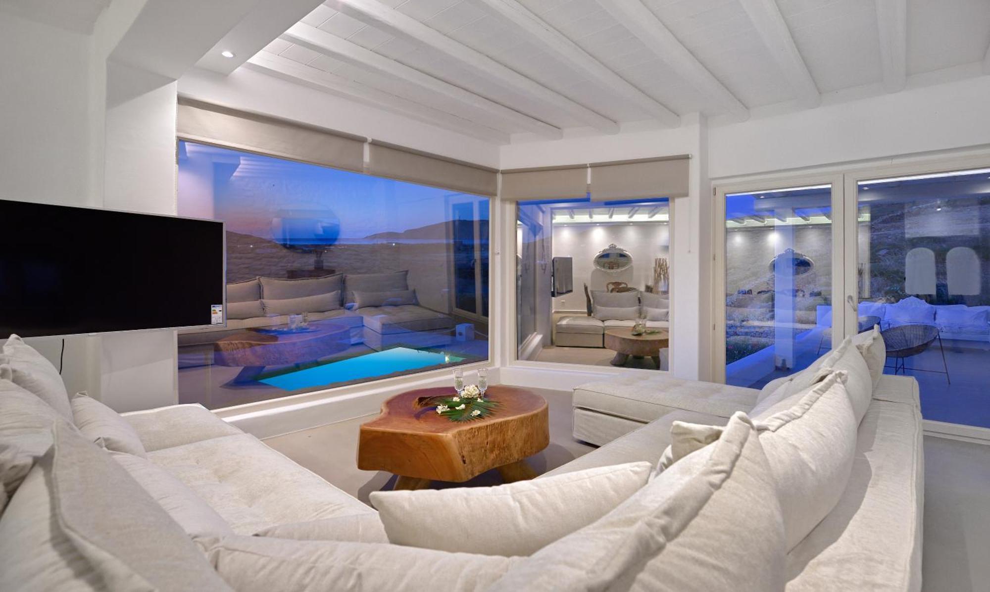 Mykonos Dream Villas Ftelia  Exteriör bild