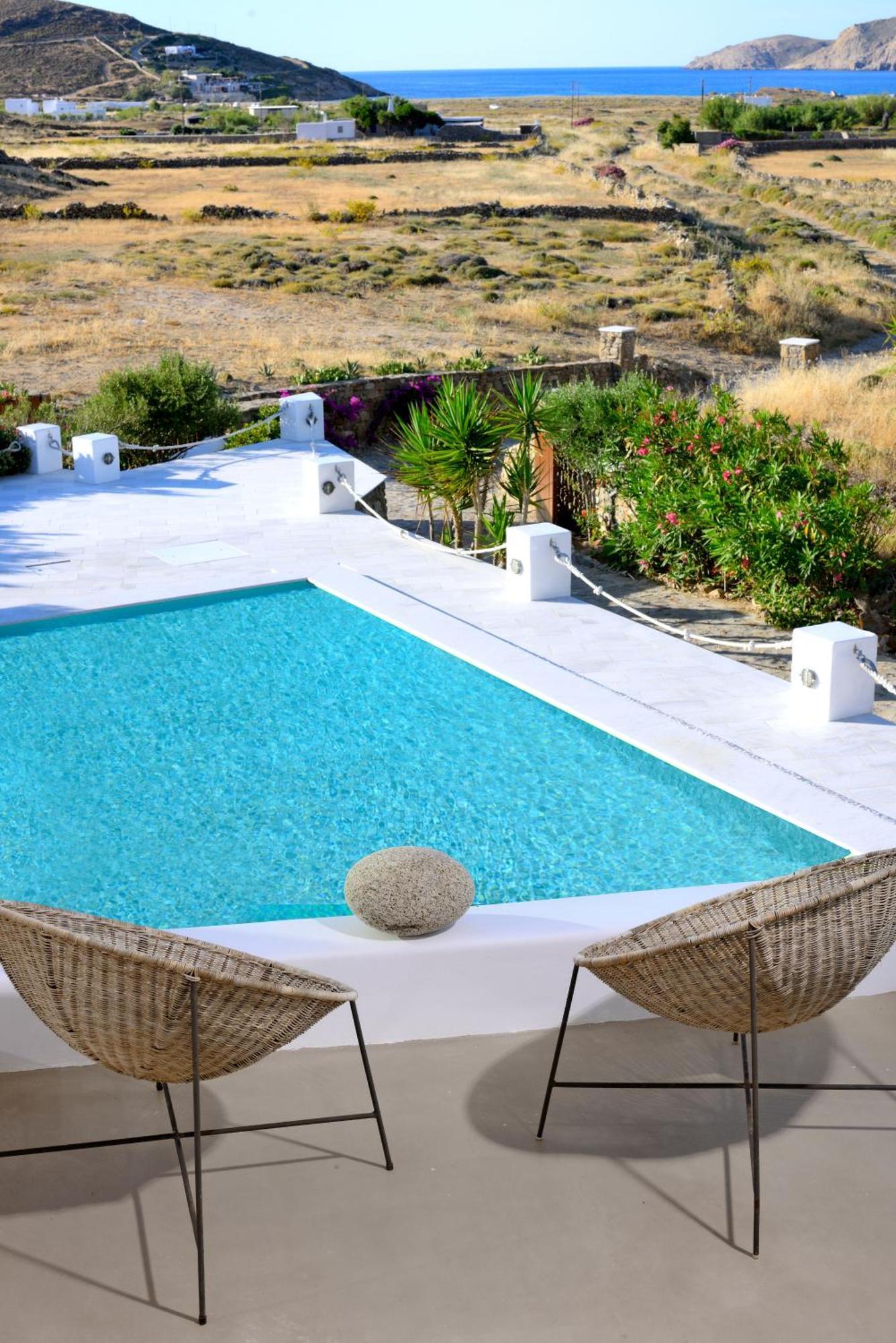 Mykonos Dream Villas Ftelia  Exteriör bild