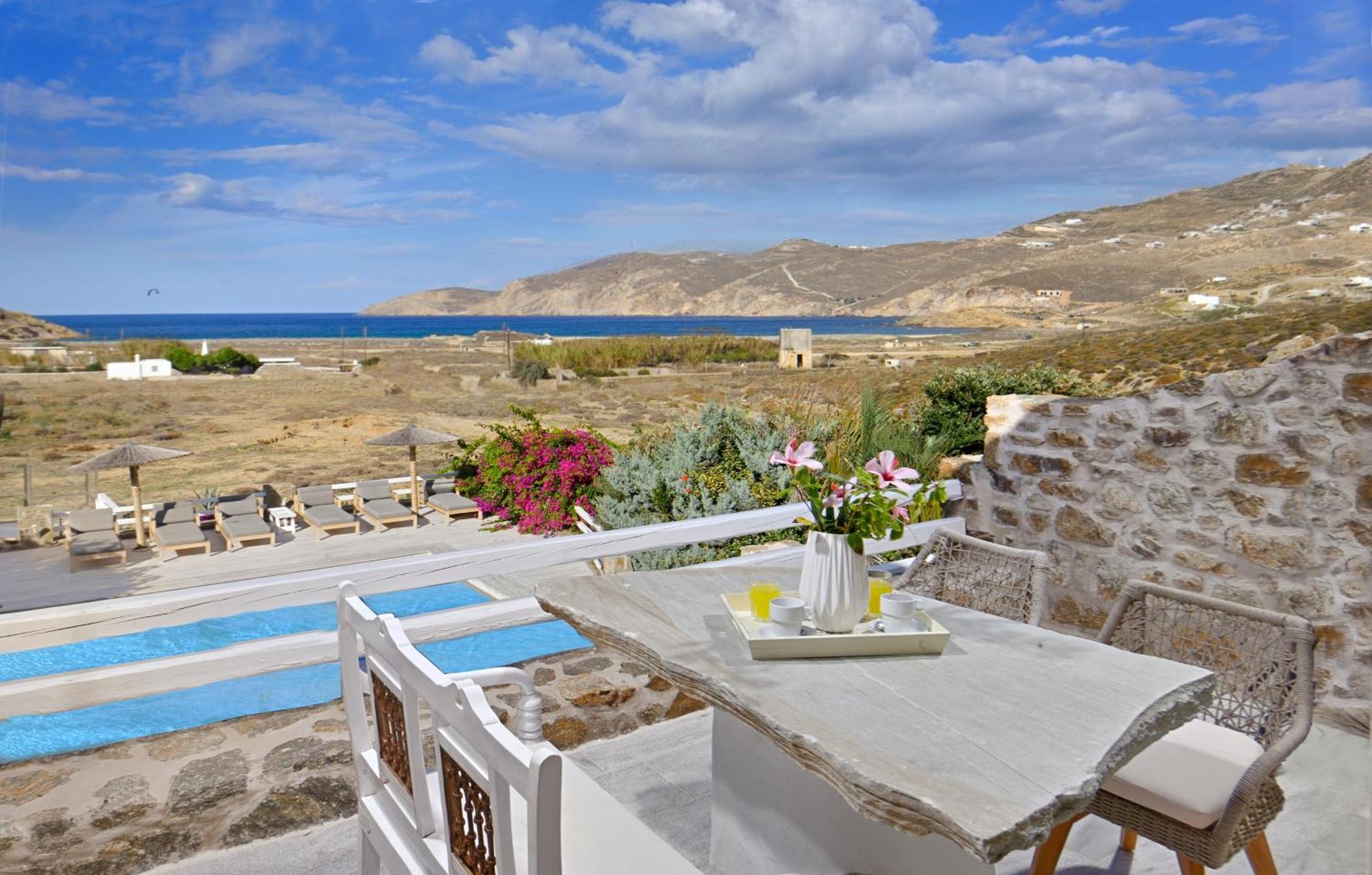 Mykonos Dream Villas Ftelia  Exteriör bild