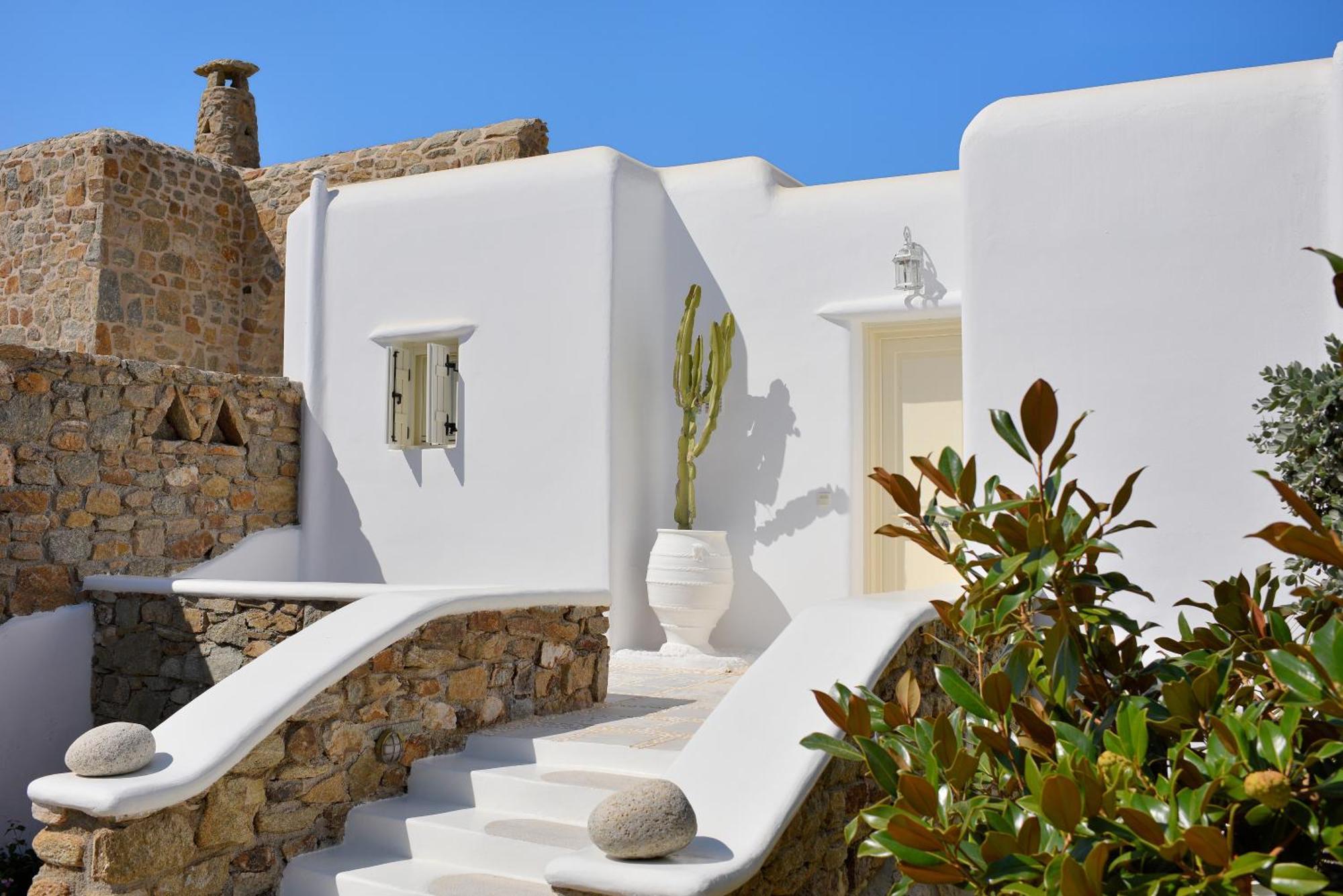 Mykonos Dream Villas Ftelia  Exteriör bild