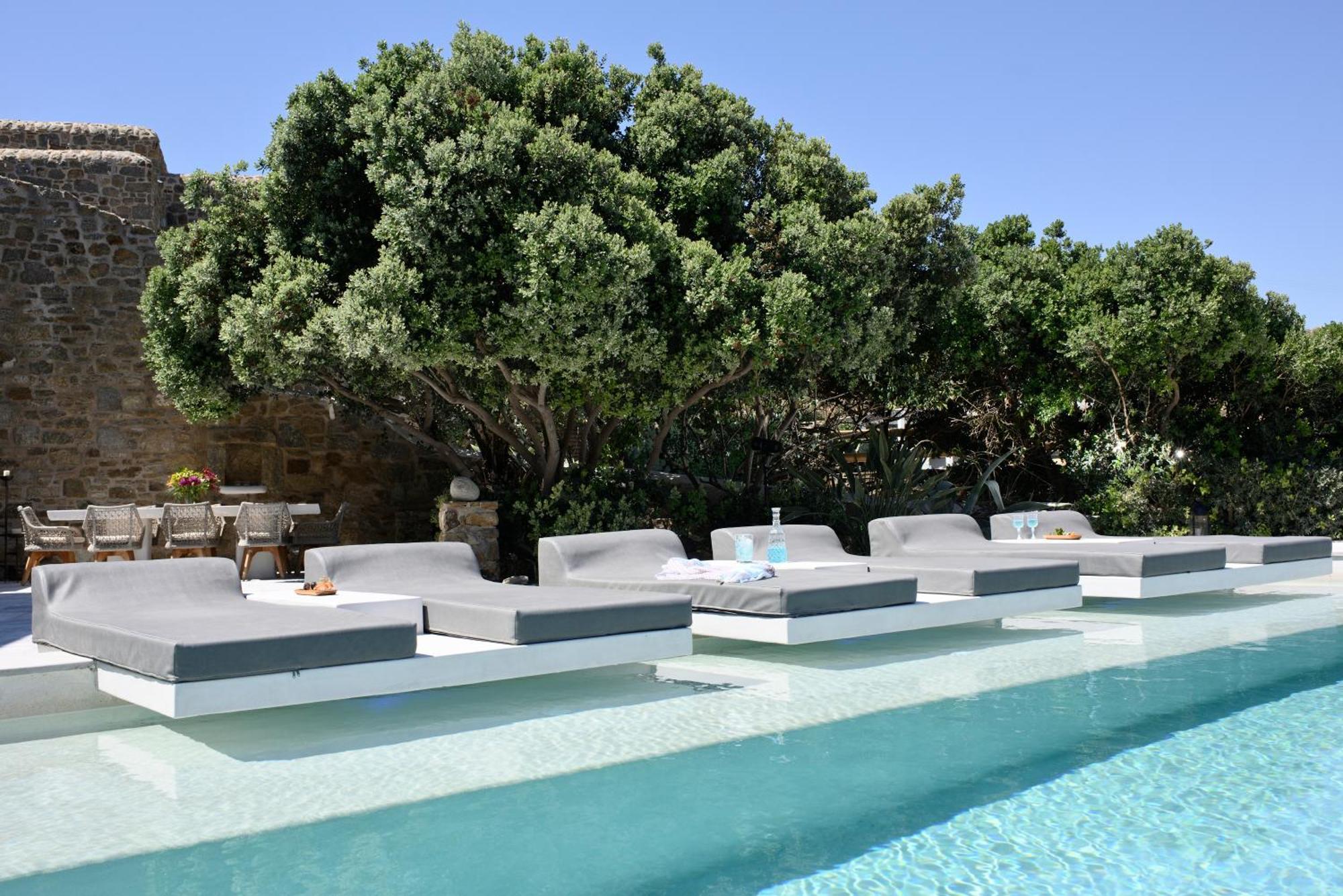 Mykonos Dream Villas Ftelia  Exteriör bild
