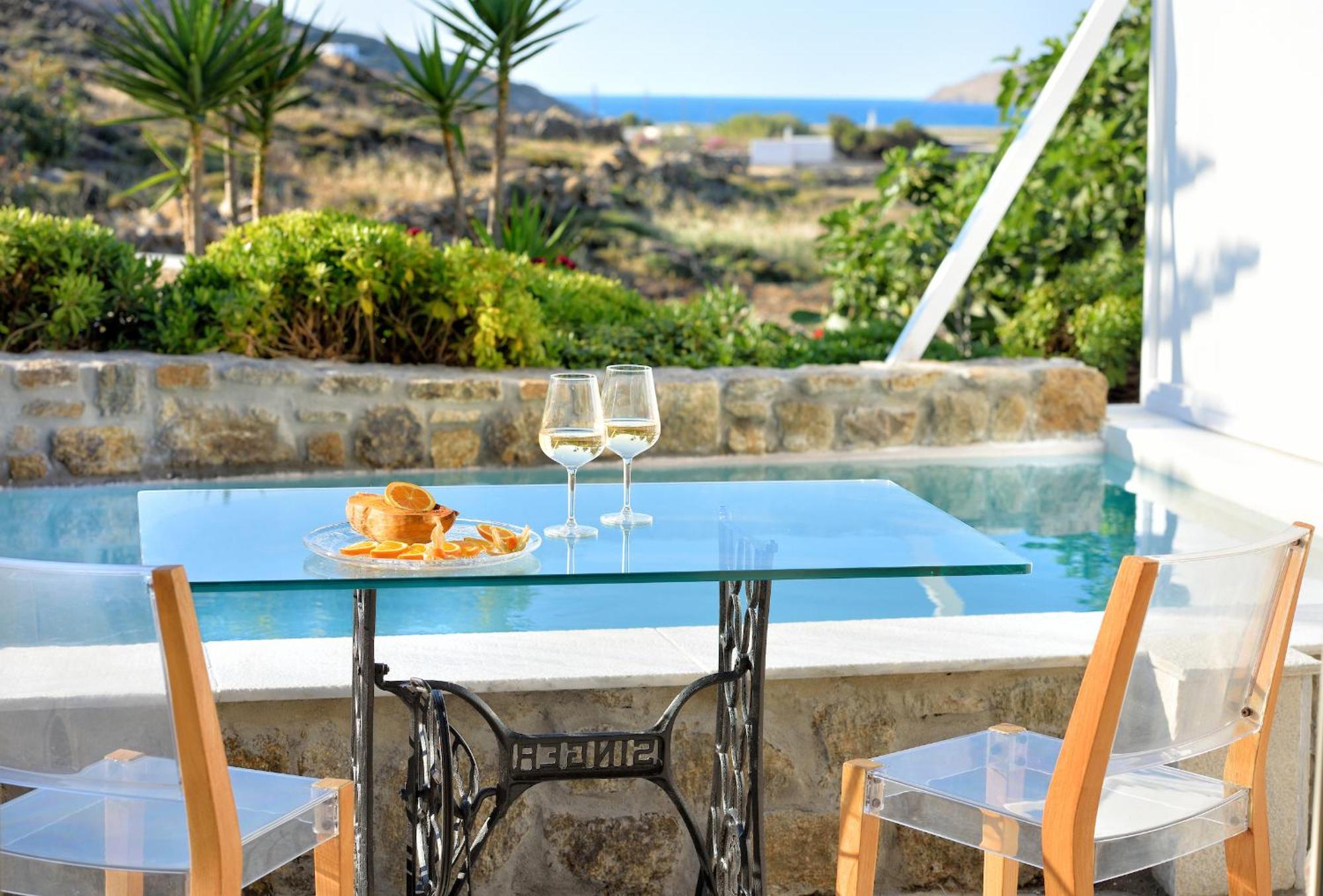 Mykonos Dream Villas Ftelia  Exteriör bild