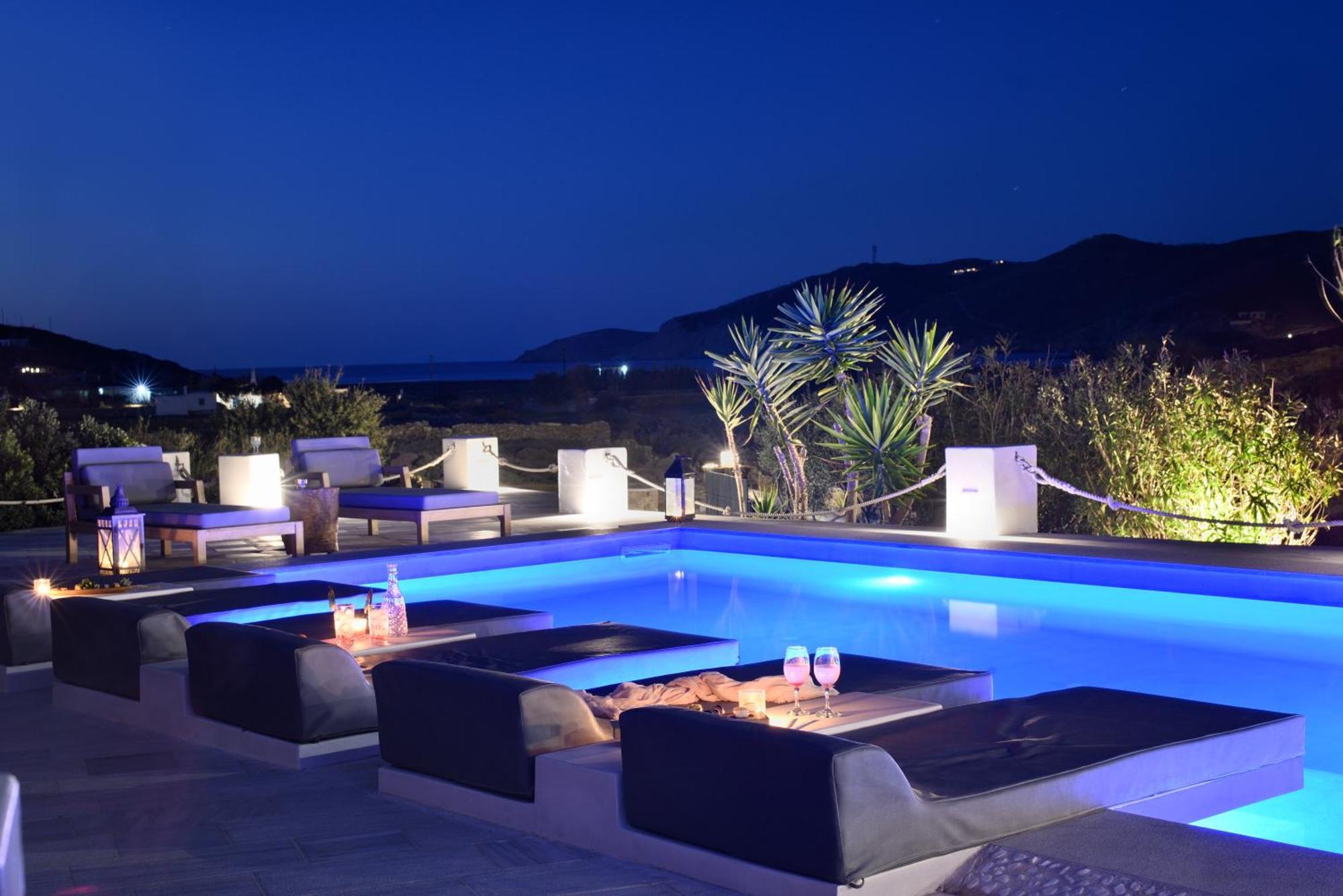 Mykonos Dream Villas Ftelia  Exteriör bild