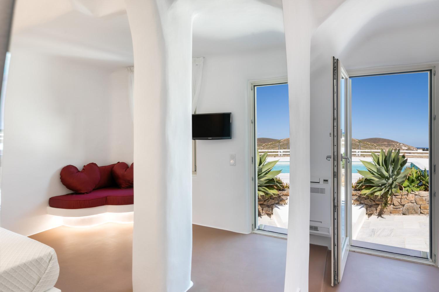 Mykonos Dream Villas Ftelia  Exteriör bild