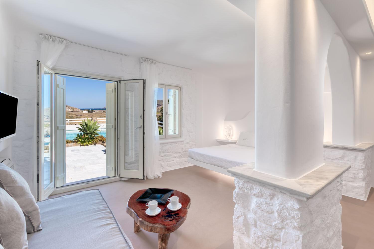 Mykonos Dream Villas Ftelia  Exteriör bild
