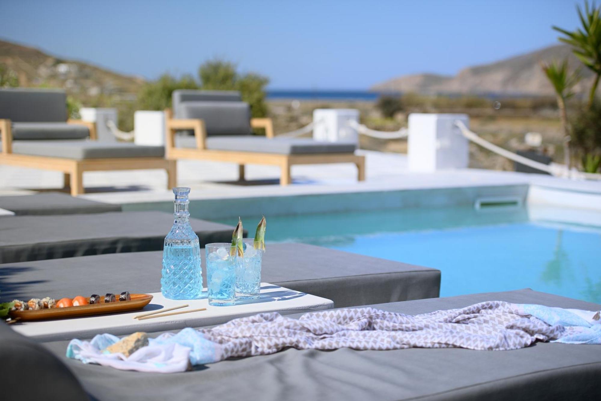 Mykonos Dream Villas Ftelia  Exteriör bild