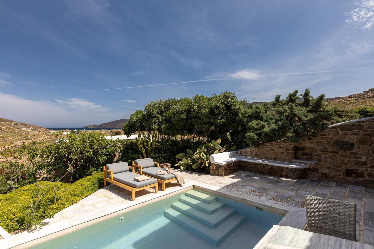 Mykonos Dream Villas Ftelia  Rum bild